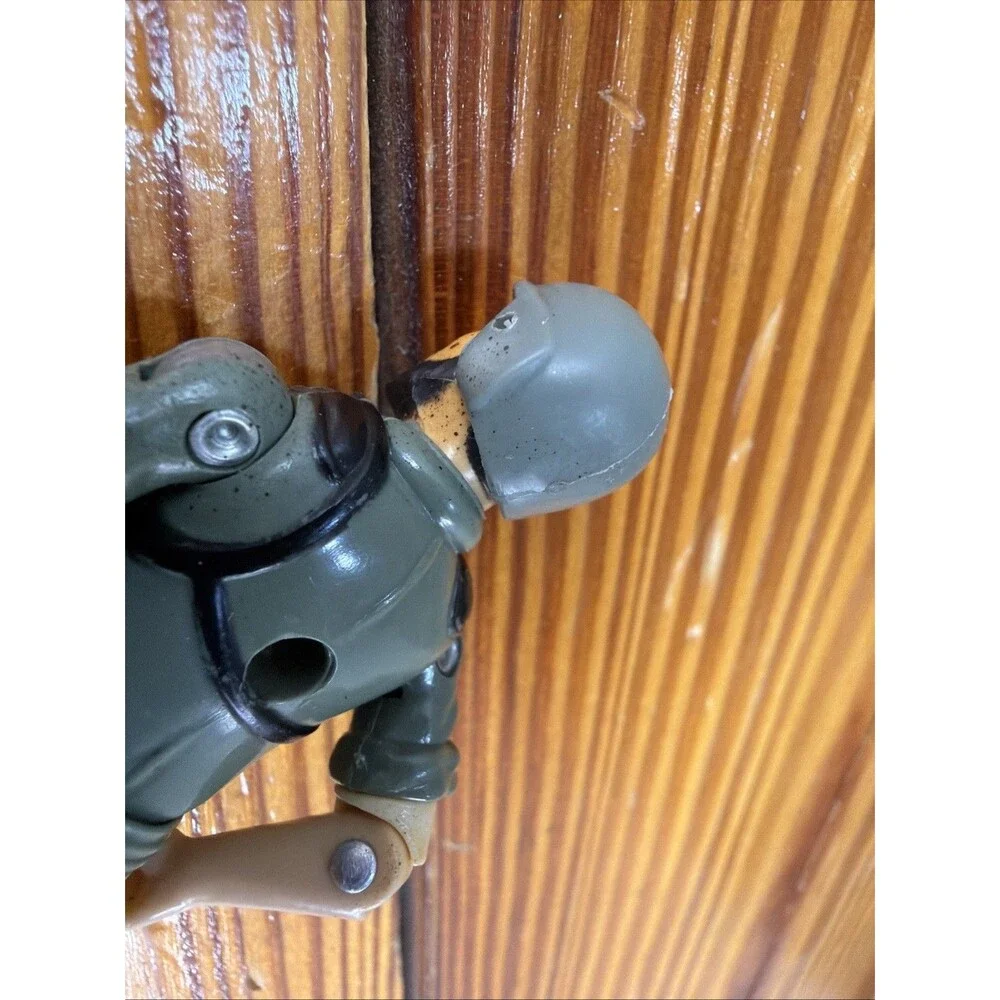 Vintage 1983 GI Joe ARAH V1.5 Clutch Swivel Arm With Original Helmet Nice